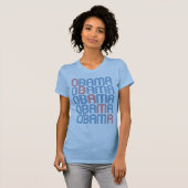 Rétro T-shirt d'OBAMA (styles pour les hommes, des (Devant entier)