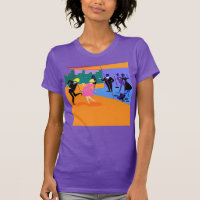 Rétro T-shirt urbain de partie de dessus de toit
