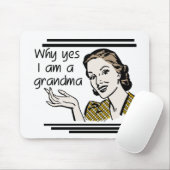 Retro T-shirts en de Giften van de Oma Muismat (Met muis)