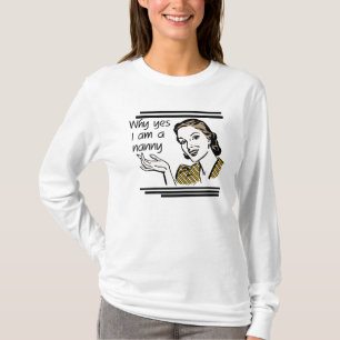 Retro T-shirts en de Giften van het Kindermeisje
