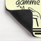 Retro T-shirts Gammie en Giften Muismat (Hoek)