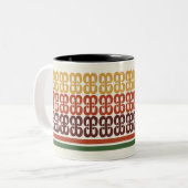 Retro Taco Boutique Motif Mug (Devant gauche)