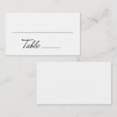 Retro Tafel Plaats Kaarten Sjablonen | Blanco Plaatskaartje (Voorkant / Achterkant)