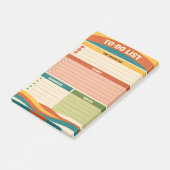 Retro Takenlijst  Post-it® Notes (Schuin)