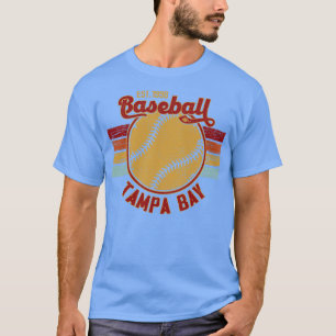  Retro Tampa Bay Baseball EST 1998 Baseball T-shirt