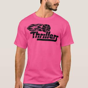 Retro Tampa Bay Thrillers CBA Basketbal 1985 T-shirt