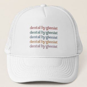Retro tandheelkundige Dentist Dentist Dentale gi Trucker Pet