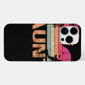 Retro Tante Disc Golf Gift iPhone Hoesje (Achterkant horizontaal)