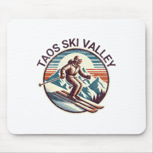 Retro Taos Ski Valley New Mexico Ski Winte Muismat