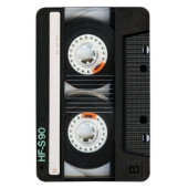 Retro tapecassetrecorder 70s 80s magneet (Verticaal)