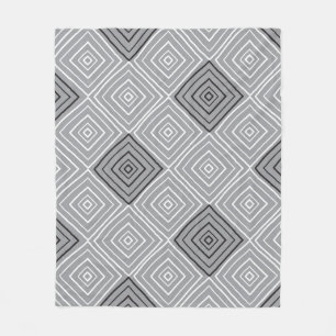Retro tapijt: naadloos decoratief patroon fleece deken