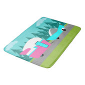 Rétro tapis de bain de campeur/remorque et de (Angle)