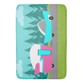 Rétro tapis de bain de campeur/remorque et de (devant Vertical)