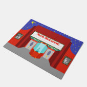 Rétro tapis de porte de salle de cinéma (Incliné)