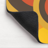 Rétro tapis de souris abstrait coloré (Coin)