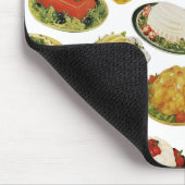 Rétro tapis de souris de salades de gélatine (Coin)