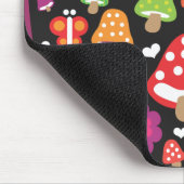 Rétro tapis de souris mignon de feuille de fleur (Coin)