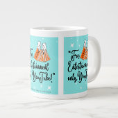 Retro Tarot Mug - "Pour le divertissement seulemen (Devant droit)