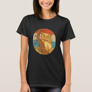 Retro Tarsier Philippine Animal Tarsier T-shirt