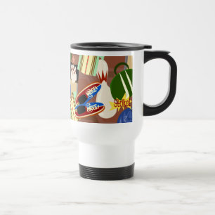 Rétro tasse de bowling