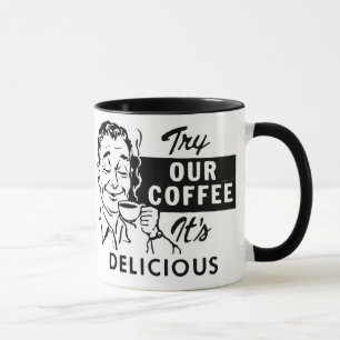 RÉTRO TASSE DE CAFÉ