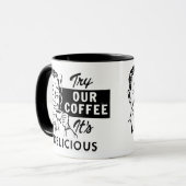 RÉTRO TASSE DE CAFÉ (Devant gauche)