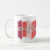 Rétro tasse de café de Coffeetime de style (Gauche)