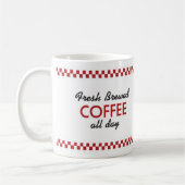 Rétro tasse de café de wagon-restaurant - rétro (Gauche)