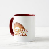 Rétro tasse de champion de Dodgeball (Devant gauche)