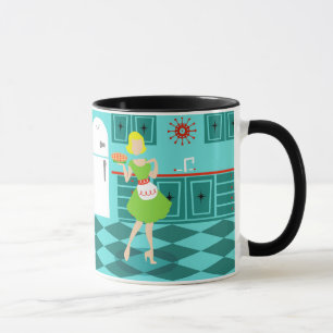 Rétro tasse de cuisine