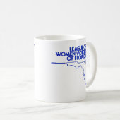 Rétro tasse de logo de LWVF (Devant droit)