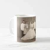Rétro tasse de mariage (Devant gauche)