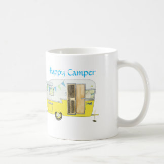 Rétro tasse de remorque de campeur