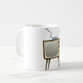 Rétro tasse de télévision (Devant gauche)