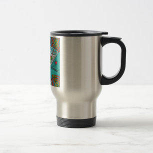Rétro tasse de voyage de Martini