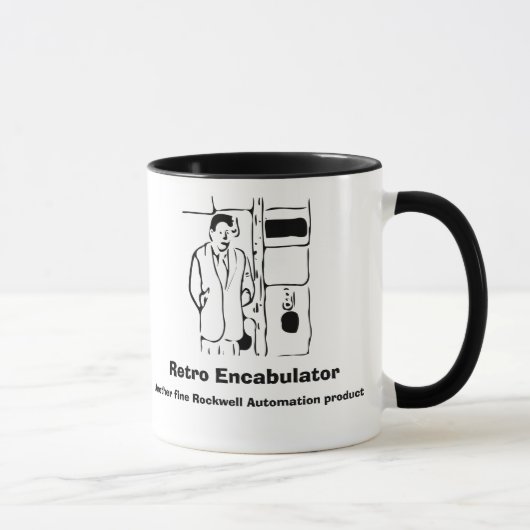 Rétro tasse d'Encabulator (Droite)