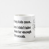 Rétro tasse drôle de maman (Centre)