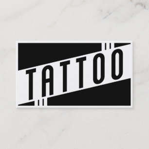 retro tattoo punch card klantenkaartje