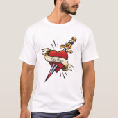 Retro-Tattoo T-shirt (Voorkant)