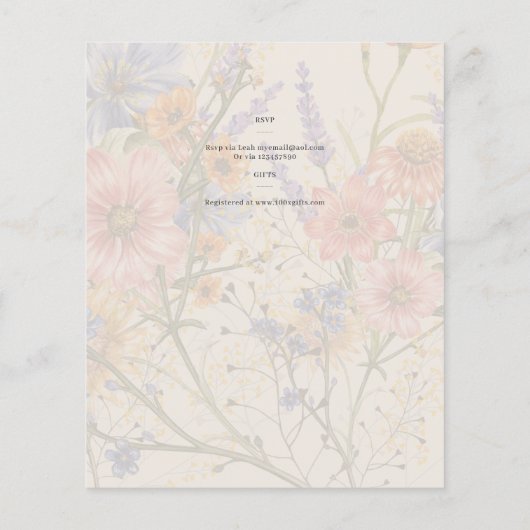 Retro Tea Party Rode Polkadot Verjaardag Flyer (Achterkant)