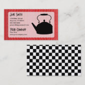 Retro Tea V2 Visitekaartje (Voorkant / Achterkant)