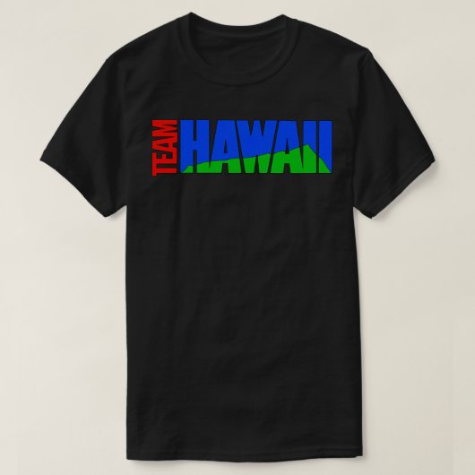 Retro Team Hawaii 1977 TShirt 1 (Design devant)