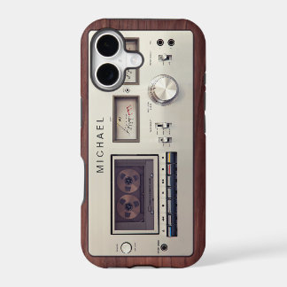 Retro Tech Stereo Recorder Houten Kast