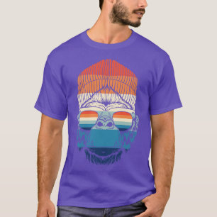 Retro Techno Aap T-shirt