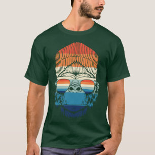 Retro Techno Aap T-shirt