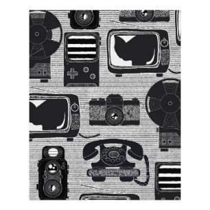 Retro technologie foto afdruk