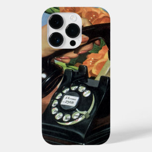 Retro Telefoon met Roterende Wijzerplaat,  Zaken Case-Mate iPhone 14 Pro Hoesje