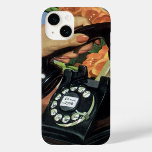 Retro Telefoon met Roterende Wijzerplaat,  Zaken Case-Mate iPhone 14 Hoesje