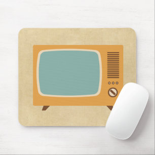 Retro Televisietoestel Muismat