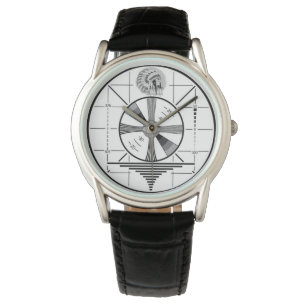 Retro Television-signaal Horloge